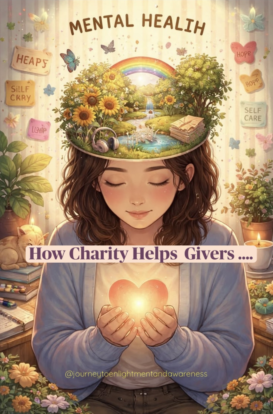 How charity helps givers
