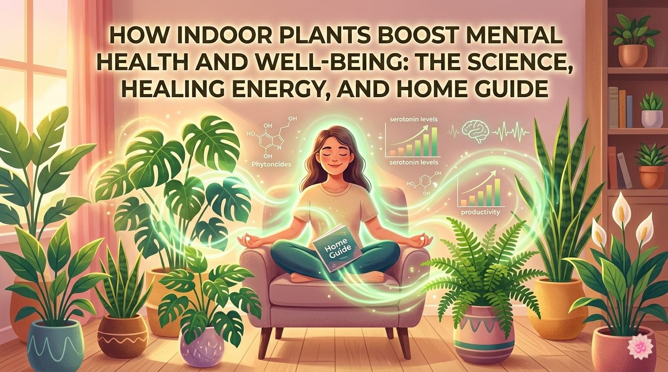 Indoor plants for mental health