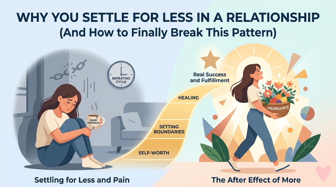 settle for less in a relationship