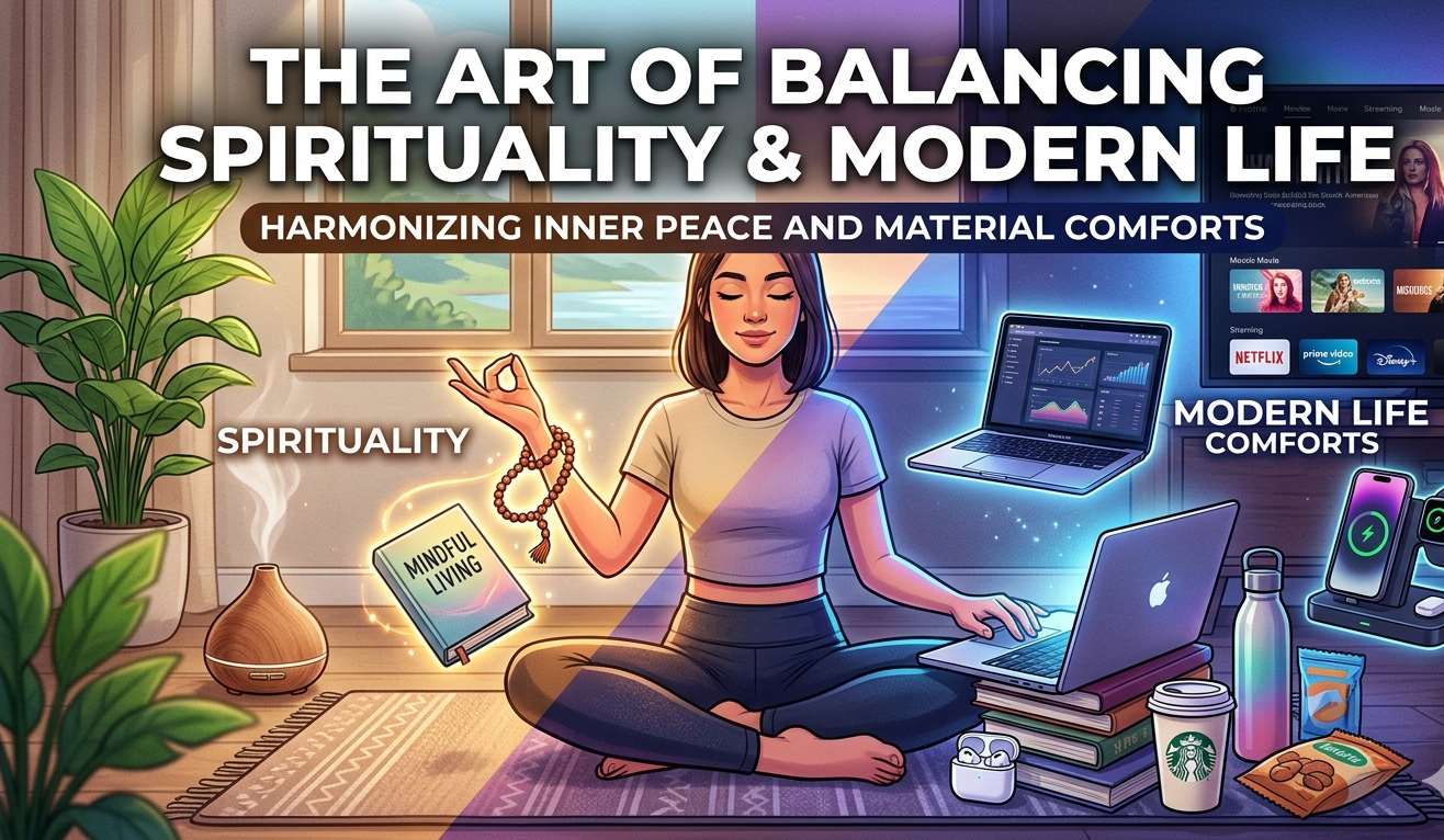 balance spirituality and modern life