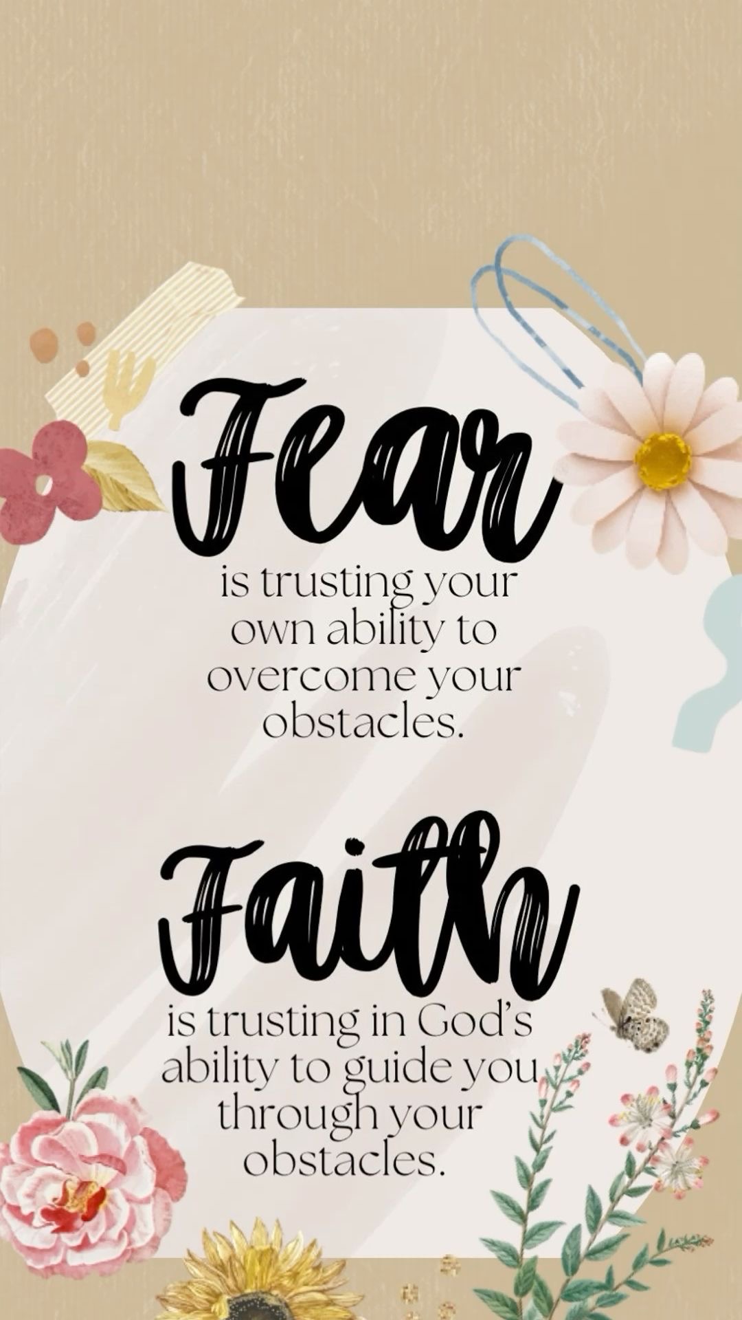 faith over fear