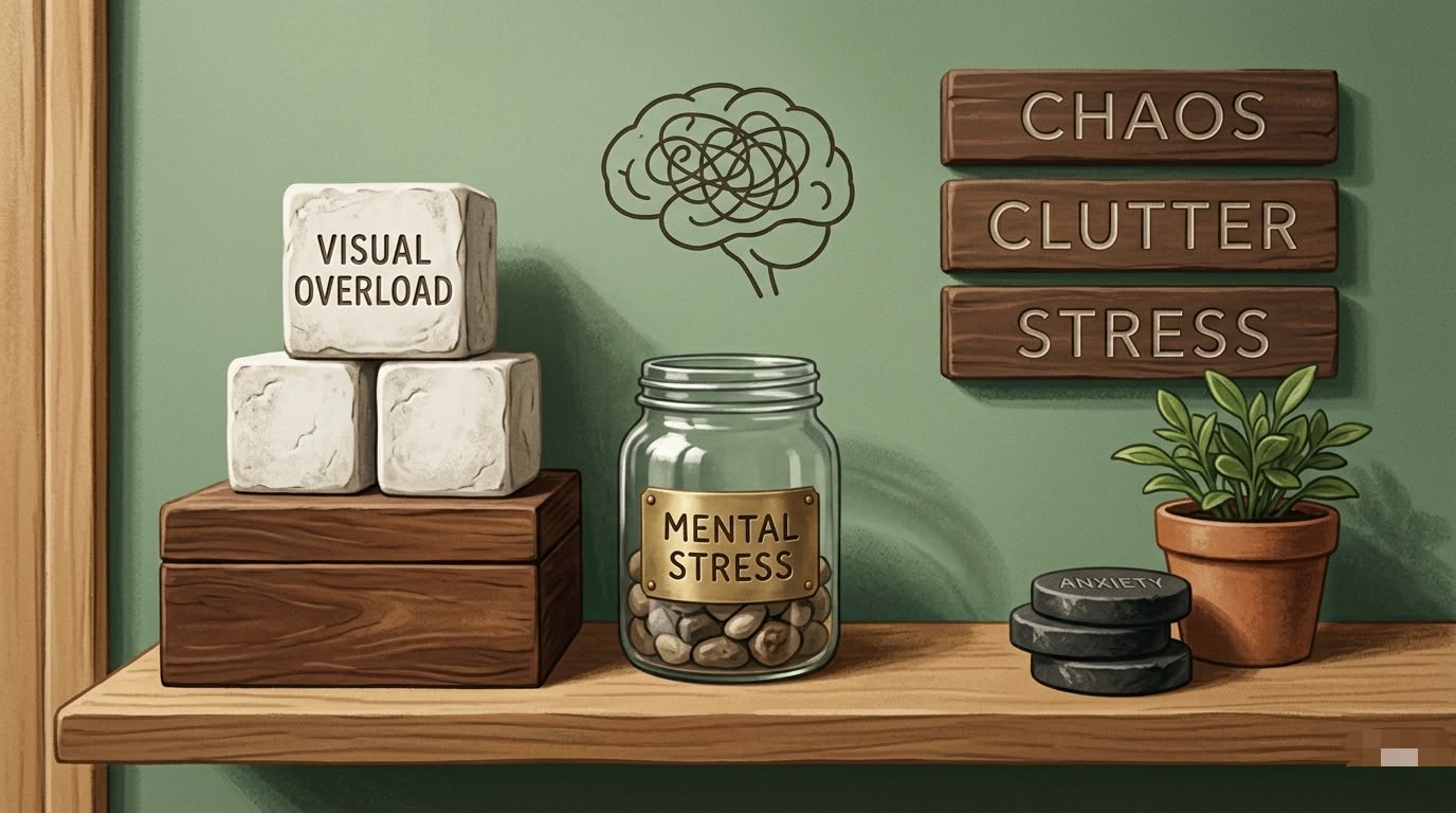 Why Does a Messy Room Make Me Feel Anxious? 10 Psychology-Backed Reasons Clutter messy room anxiety